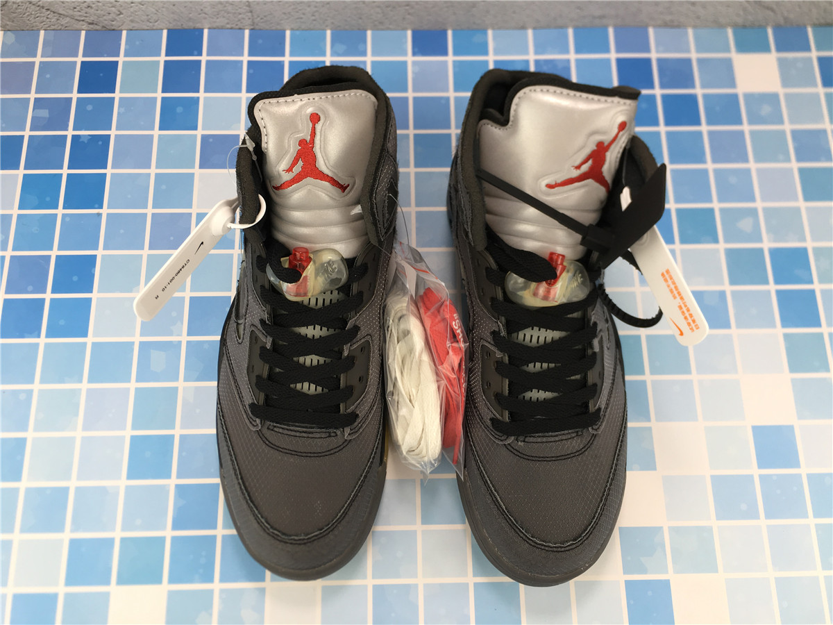 OG Batch Off-White x Air Jordan 5 Retro SP Muslin CT8480 001